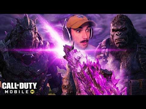 Godzilla and Kong are taking over COD Mobile 👀