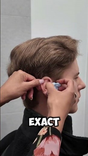 Why do they put this jelly thing in the ear?👂🏼