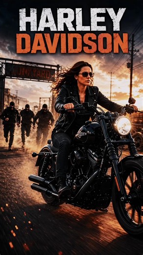Abandoned Harley-Davidson Restoration | Woman Rebuilds a Forgotten Motorcycle & Escapes #automobile
