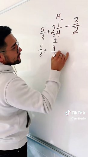 Cómo sumar y restar fracciones mixtas paso a paso