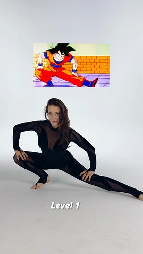 140K views · 2K reactions | New flexibility challenge! Which level are you? The last one was hard  filmed at Studio Lab #flexibility #anime #gymnast #trend #contortion | Orissa Kelly | Facebook