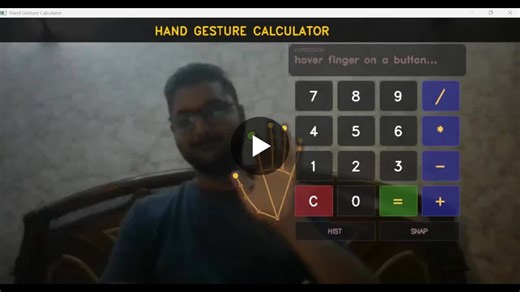 Python Hand Gesture Calculator with OpenCV MediaPipe | Muhammad Mohsin posted on the topic | LinkedIn