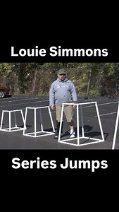 Westside Barbell on Instagram: "In this clip, Lou coaches Phil Harrington through a few common series jump exercises used at Westside Barbell. Phil is one of the most explosive jumpers we’ve had at Westside, while also being a multiple-time world record holder in both geared and raw powerlifting. #westsidebarbell #louiesimmons #conjugatemethod"