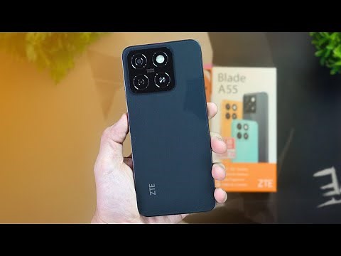 ZTE Blade A55 Unboxing, Camera, Gaming test