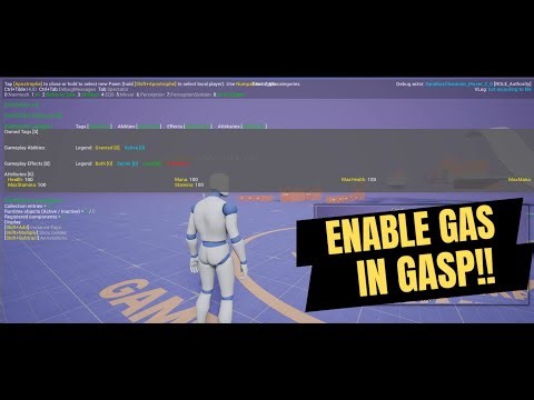 Unreal Engine 5.7: Yes, it's possible to place the Gameplay Ability System into GASP