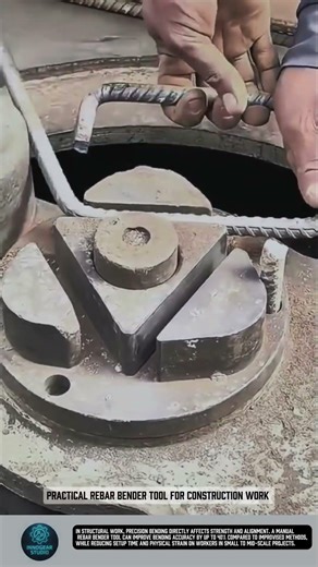 Practical Rebar Bender tool for construction work #tools