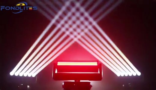 Stunning 6x60w RGBW Double Face Pixels Zoom Strobe Light