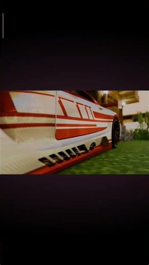 Realistic Mercedes Benz car in minecraft 💥😱👍