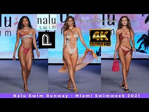 Sizzling 4K Bikini Runway Show - Nalu Swimwear - Miami Swimweek 2021 with Priscilla Ricart