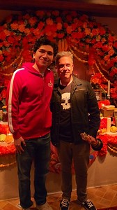 I got to meet Anthony Gonzales and Lee Unkrich from Disney's Coco ❤️ I even held the Oscar! #coco #pixar #DisneyTreasure #disneycruise #disneycruiseline | Chip and Company