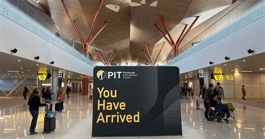 Pittsburgh International Airport holds new terminal test run