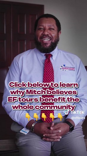 By building a travel program of EF tours that go from D.C. to Paris and beyond, Mitch helps students see the world—and find their place in it 🤩 ✈️