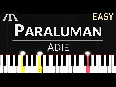 Paraluman (Adie) - EASY Piano Tutorial