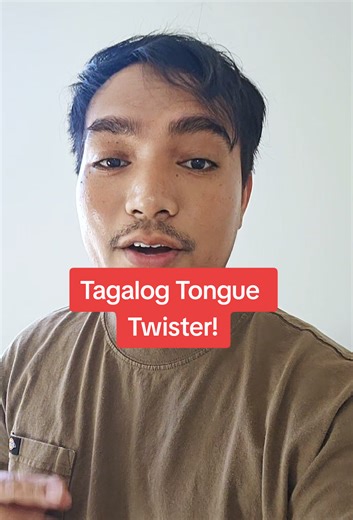 Tagalog tongue twister! #tagalog #filipino #tagalogtonguetwisterchallenge