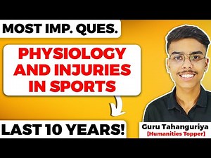 Physiology and Injuries in Sports Class 12 Physical Education Most Important Questions