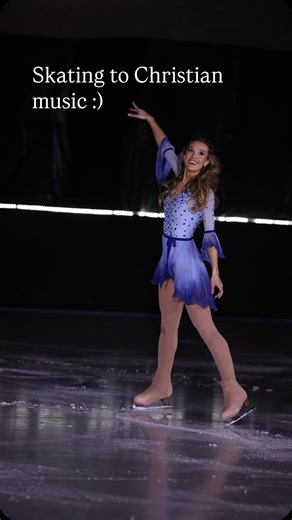 Elizabeth Gibson on Instagram: "Tell them to run and hide because I have a blade and a sword ✝️ Not my competition music, but dang this is good music 🔥 #christian #figureskating #josiahqueen #iceskating #oniceperspectives"