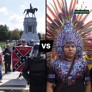 1.5M views · 7.8K reactions | Here's the real reason behind Trump's double standard when it comes to confederate and Native American monuments. | Mic | Facebook