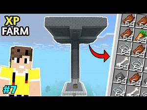 EASY MOB XP FARM THAT ACTUALLY WORKS | MINECRAFT #7 | TECHNOID GAMER |