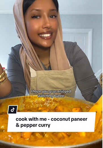 Delicious Coconut Paneer & Pepper Curry Recipe