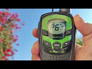 Diy 5 Elements Yagi PMR 446 antenna test