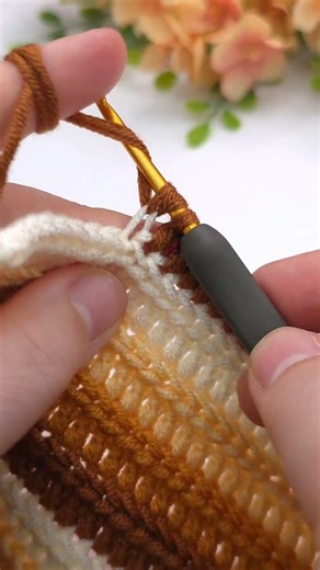 Sequential pattern **!! Very easy crochet baby blanket model #crochet #knitting #tunisian