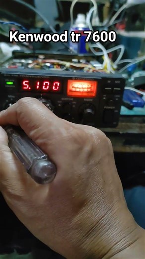 kenwood tr 7600 rotary dial damage