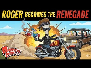 American Dad Best Moment | Roger Becomes The Renegade