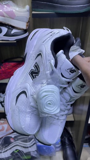 New Balance 530 Black and White Shoes for Everyone