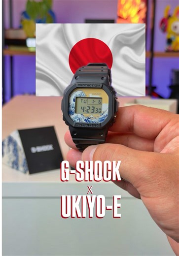 Design, tradição e história no pulso. A G-Shock se une ao ukiyo-e para homenagear Katsushika Hokusai, um dos maiores nomes da arte japonesa e responsável por obras como A Grande Onda de Kanagawa e Trinta e Seis Vistas do Monte Fuji. Criado, homenageando e fabricado por japoneded, uma peça que conecta cultura, arte e resistência em um único lançamento. O que você achou dessa collab? 👀 #GShock #UkiyoE #Hokusai #Relógios #CulturaJaponesa