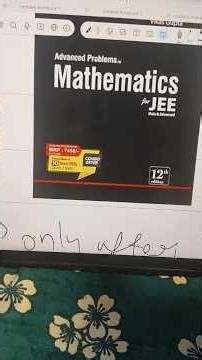 Top Books for JEE 2027 🔥 AIR Under 100 Strategy! #jee #jeeadvance