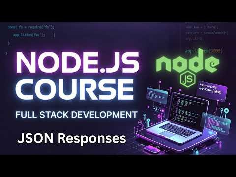 Node.js JSON Response Tutorial | Send JSON Data in HTTP Server (Beginner to Pro)