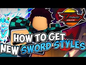 How To Get Sword Styles *NEW UPDATE* Anime Fighting Simulator