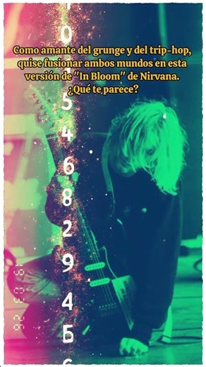 GRUNGE + TRIP HOP NIRVANA COVER #90smusic #grunge #kurtcobain #nirvana #davegrohl #chrisnovoselic