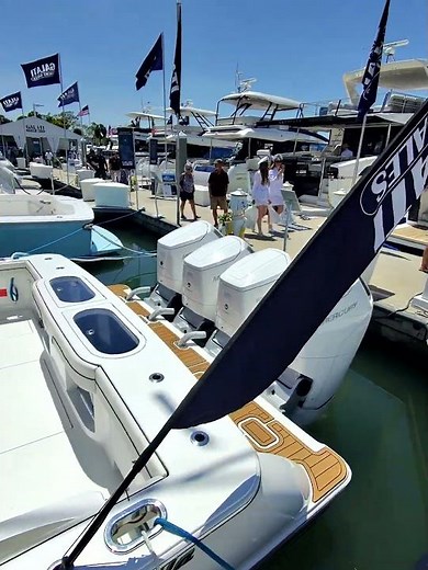 Valhalla V-55 Center Console – Quad Mercury 600s & Fishing Tower | YachtBuying101.com