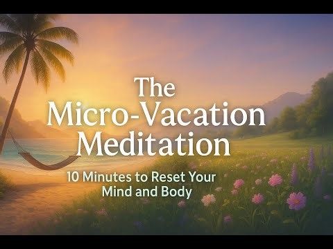 The Micro-Vacation Meditation — 10 Minutes to Reset Your Mind and Body