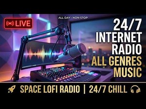 🔴 LIVE: 24/7 Internet Radio | All Genres, All Day | Non-Stop Music