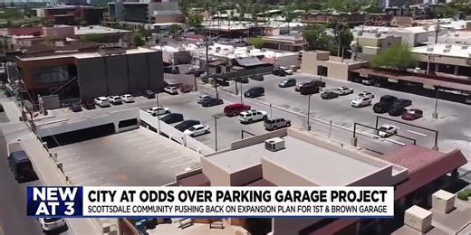 Community at odds over Scottsdale parking garage project