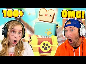 CammyxBoba Is BACK! Opening 100 + New Adopt Me Chests - They're AWESOME! Roblox!