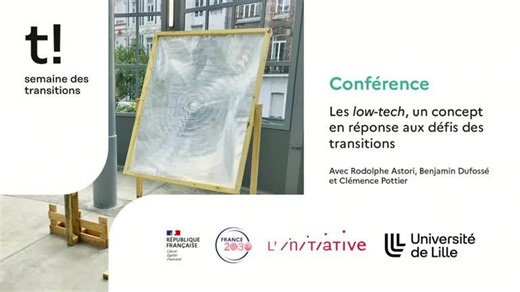 Les low-tech, un concept en réponse aux défis des transitions | Antoine Matrion