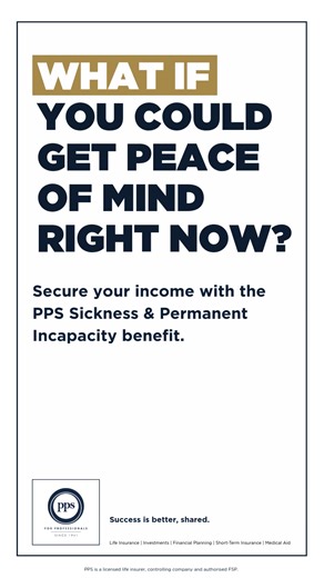 34 reactions · 7 comments | With the PPS Sickness and Permanent Incapacity benefit, your financial well-being is secure. Claim after seven continuous days of inability to work due to sickness or injury and your payment will be calculated from day one, under the 7-day waiting period. ALL conditions are covered. #PPS hashtag#S&PI | PPS For Professionals | Facebook