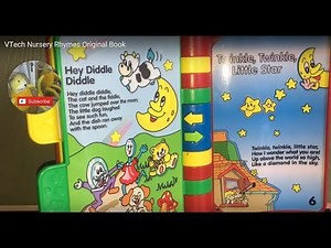 Original V-Tech Children's Classic Nursery Rhymes Story Book
