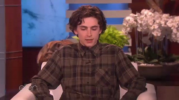 128K views · 1K reactions | The effortlessly cool Timothée Chalamet. | Ellen DeGeneres | Facebook