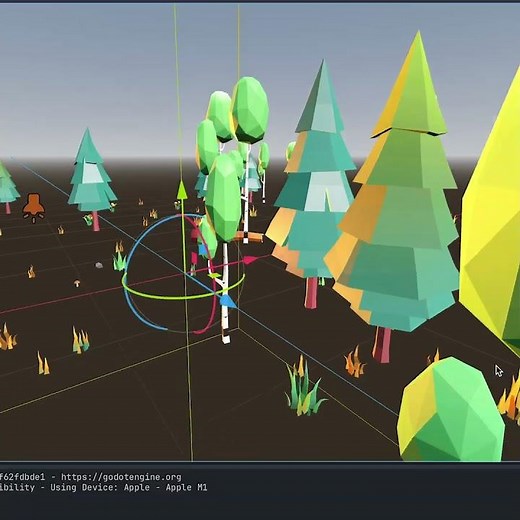 Easy 3D Forest in Godot in One Click (SAVE HOURS!)