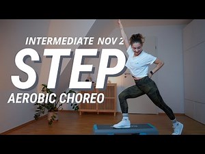 Step Aerobic Intermediate | Tango Turn | mit Arme | 125 bpm | 35 Minuten | Nov 2