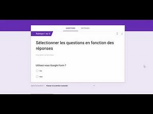 Tuto Google Form
