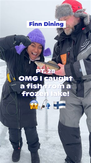 Ever drilled a hole in a frozen lake to catch your lunch? In Finland, that is just a classic winter day. Ice fishing is easy to try across the country, especially in Lakeland. 🐟🧊 Fresh fish from the sea or lake is a big part of Finnish food culture. There’s something special about catching it yourself and then enjoying it smoked, grilled or cooked over open fire. Safety first: always go with a local guide and dress warmly. And remember to pack a thermos of hot drinks! 🍵 Would you try ice fish