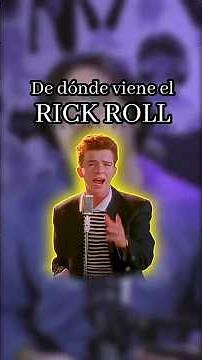 Where does the RICKROLL come from? #rickastley #nevergonnagiveyouup #music #00s