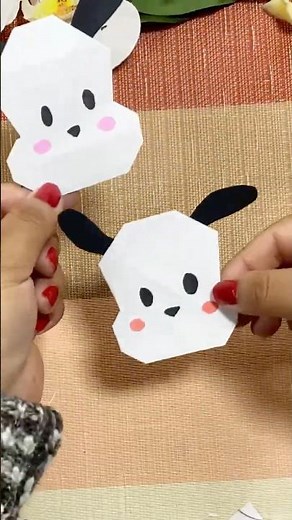 ✨🐶 Easy Origami Pochaco | Step-by-Step Kawaii Craft ✂️💖