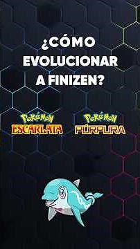 🐬 How to EVOLVE FINIZEN into PALAFIN in Pokemon Scarlet and Purple 🐬