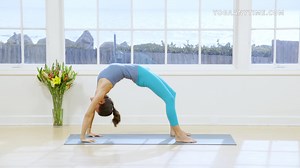 1K views · 74 reactions | Grounded in our center, we open our hearts in full Urdhva Dhanurasana (Wheel pose). While this pose may be difficult for some, Rosemary offers tips on how to modify it to fit your abilities and needs. With your core supporting your upper body, you will feel open, loving, and free. Join our Spring Challenge with Rosemary here: https://bit.ly/3vvA8Rd | Yoga Anytime | Facebook